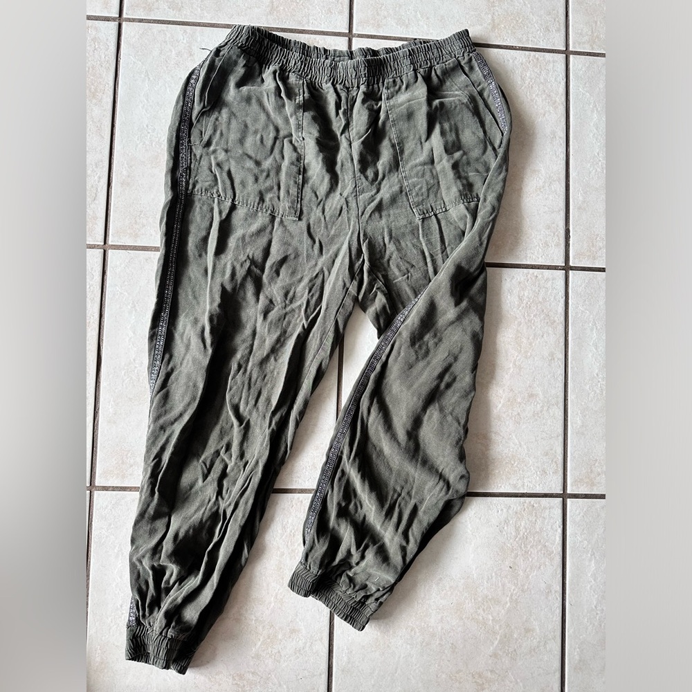 ZARA EMBELLISHED JOGGERS